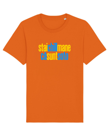 STAI CHILL, MANE, CA SUNT SOTO  Bright Orange