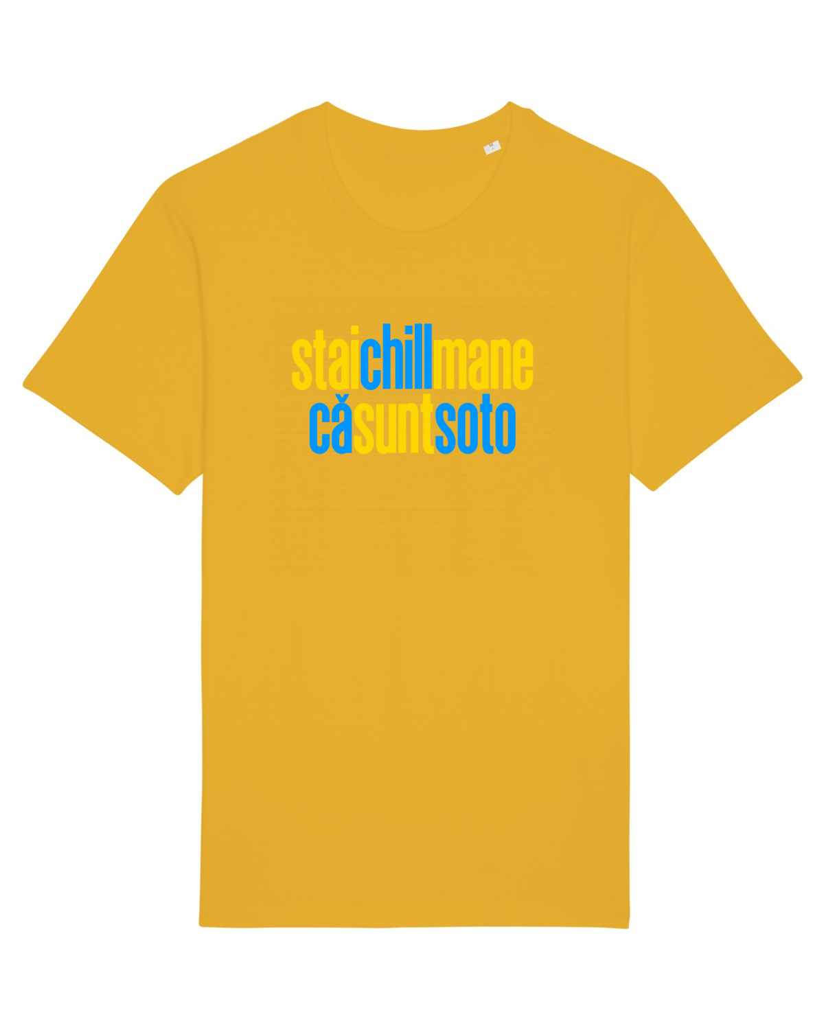 Tricou mânecă scurtă Unisex Rocker Spectra Yellow