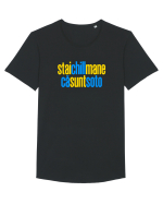 STAI CHILL, MANE, CA SUNT SOTO  Tricou mânecă scurtă guler larg Bărbat Skater