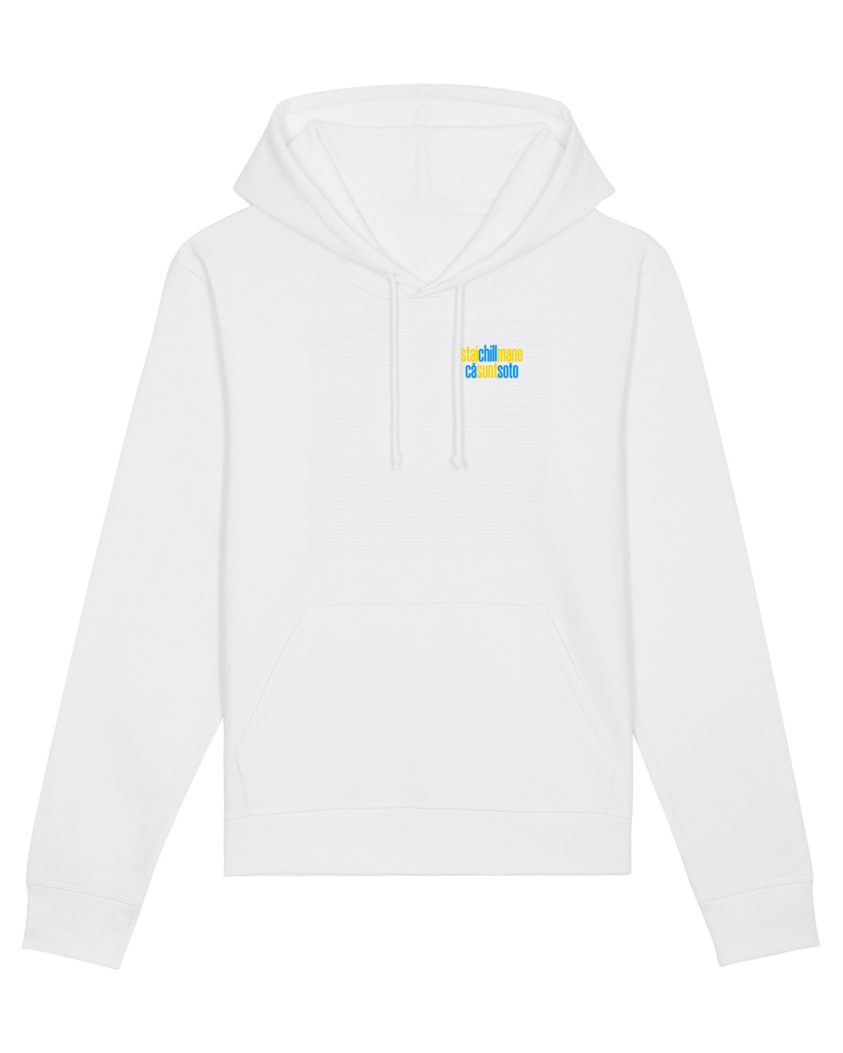 Hanorac Unisex Drummer White