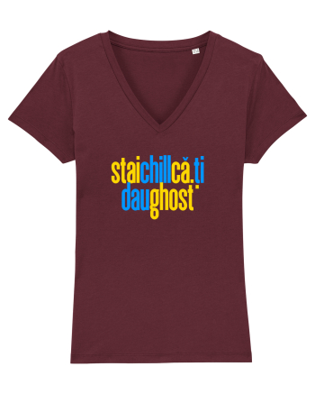 STAI CHILL, CA-TI DAU GHOST Burgundy
