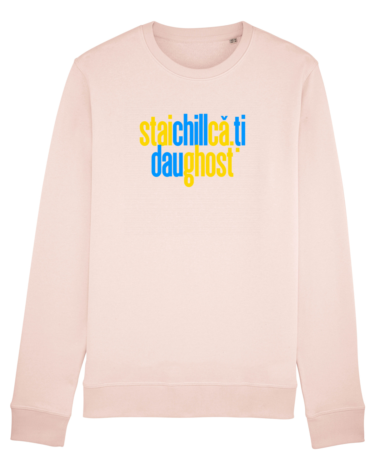Bluză mânecă lungă Unisex Rise Candy Pink