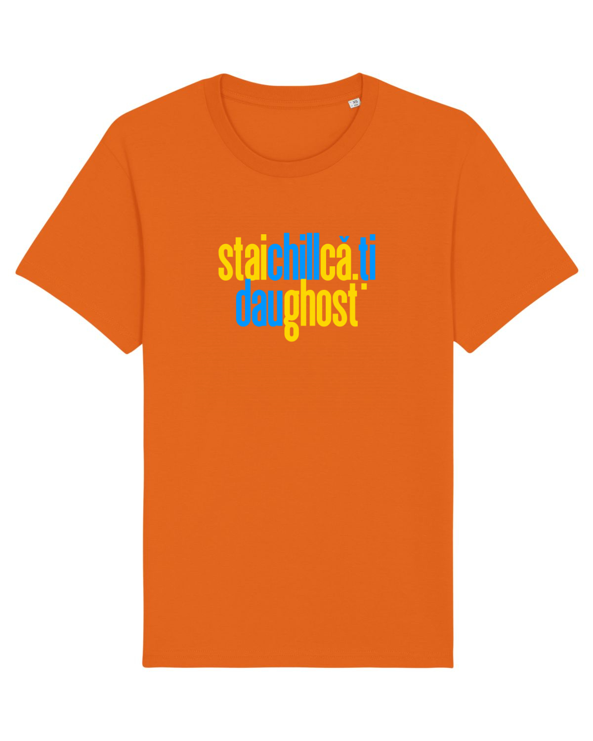 Tricou mânecă scurtă Unisex Rocker Bright Orange