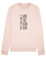 Probably Designer Bluză mânecă lungă Unisex Rise