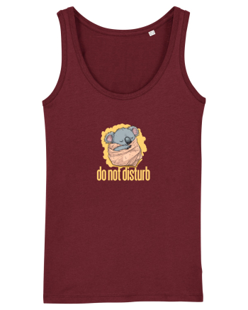 DO NOT DISTURB - Koala Burgundy