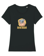 DO NOT DISTURB - Koala Tricou mânecă scurtă guler larg fitted Damă Expresser