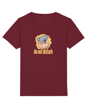 DO NOT DISTURB - Koala Burgundy