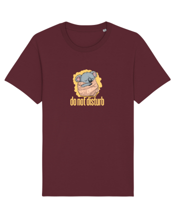 DO NOT DISTURB - Koala Burgundy