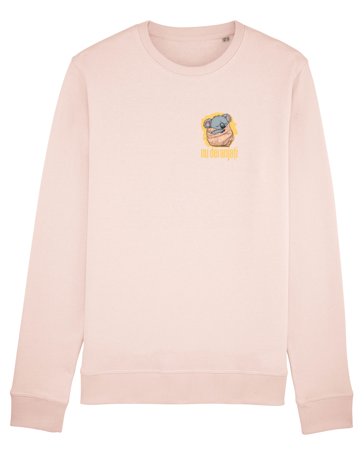 Bluză mânecă lungă Unisex Rise Candy Pink