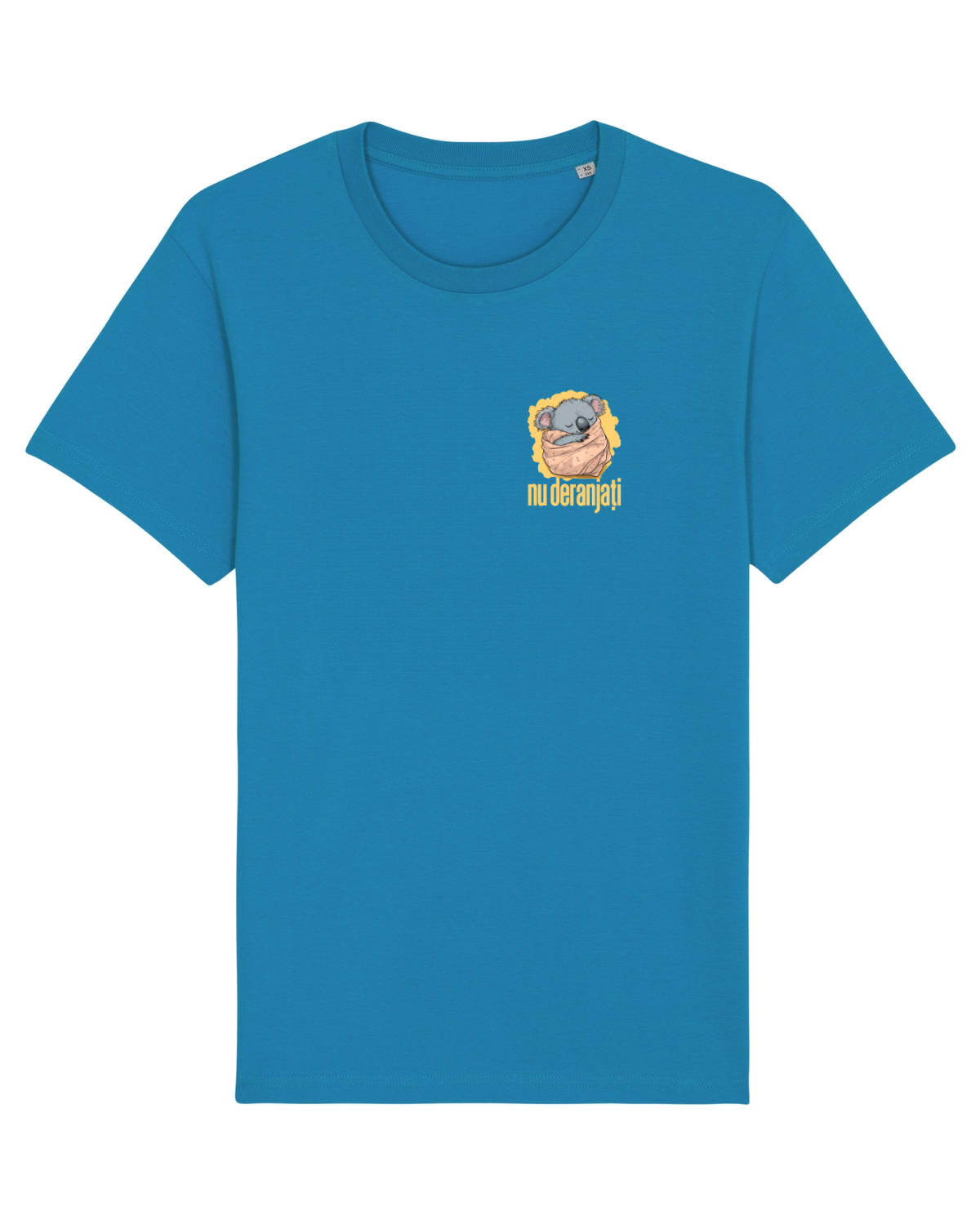 Tricou mânecă scurtă Unisex Rocker Azur