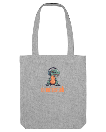 DO NOT DISTURB -Dinozaur T Rex care asculta muzica Heather Grey