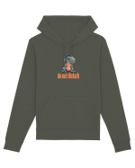 DO NOT DISTURB -Dinozaur T Rex care asculta muzica Hanorac Unisex Drummer