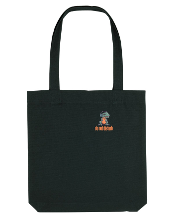 DO NOT DISTURB 2 - Dinozaur T Rex care asculta muzica Black