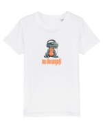NU DERANJATI - Dinozaur T Rex care asculta muzica Tricou mânecă scurtă  Copii Mini Creator