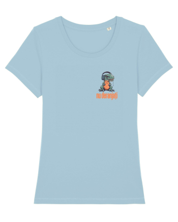 NU DERANJATI 2 - Dinozaur T Rex care asculta muzica Sky Blue