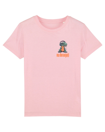 NU DERANJATI 2 - Dinozaur T Rex care asculta muzica Cotton Pink