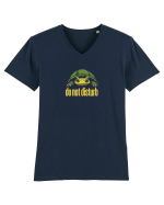 DO NOT DISTURB - Broasca testoasa Tricou mânecă scurtă guler V Bărbat Presenter