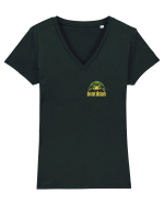 DO NOT DISTURB - Broasca testoasa 2 Tricou mânecă scurtă guler V Damă Evoker