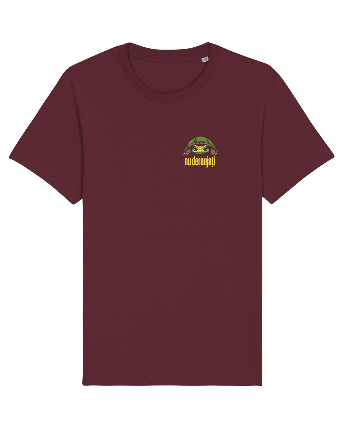 Tricou mânecă scurtă Unisex Rocker Burgundy
