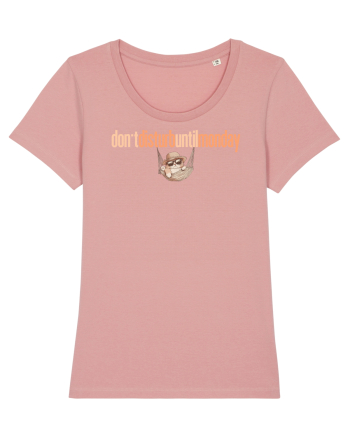 DON`T DISTURB UNTIL MONDAY - pisica in hamac Canyon Pink