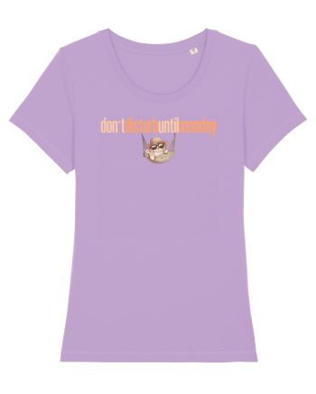 DON`T DISTURB UNTIL MONDAY - pisica in hamac Lavender Dawn