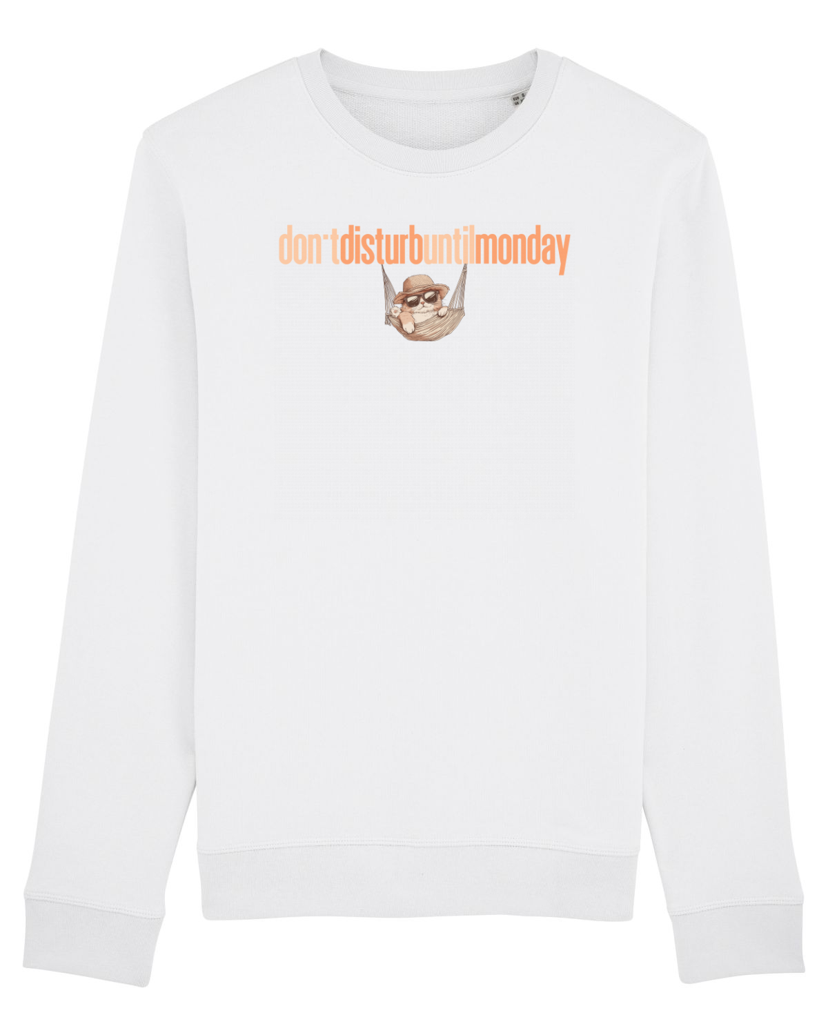 Bluză mânecă lungă Unisex Rise White