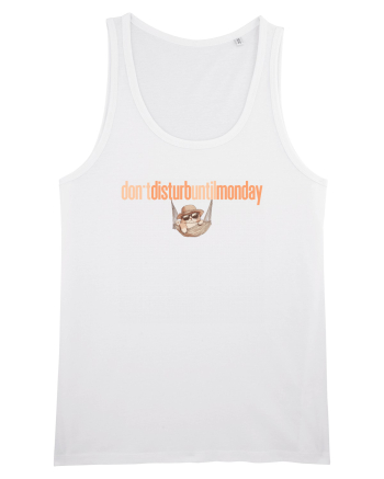 DON`T DISTURB UNTIL MONDAY - pisica in hamac White
