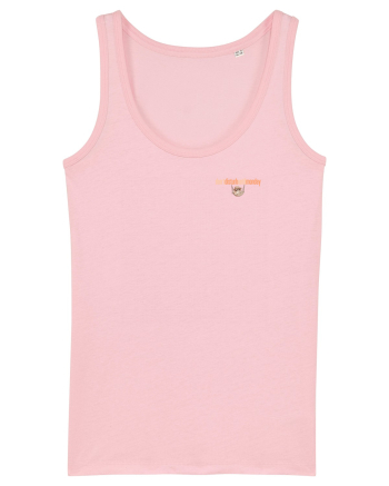 DON`T DISTURB UNTIL MONDAY 2 - pisica in hamac Cotton Pink