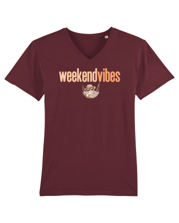 WEEKEND VIBES - pisica in hamac Burgundy