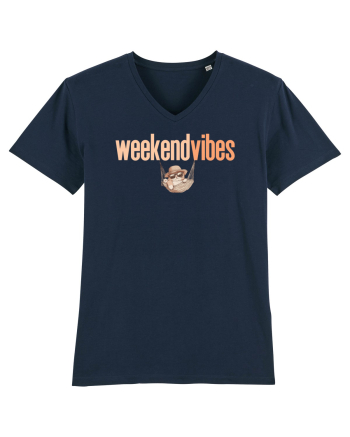 WEEKEND VIBES - pisica in hamac French Navy