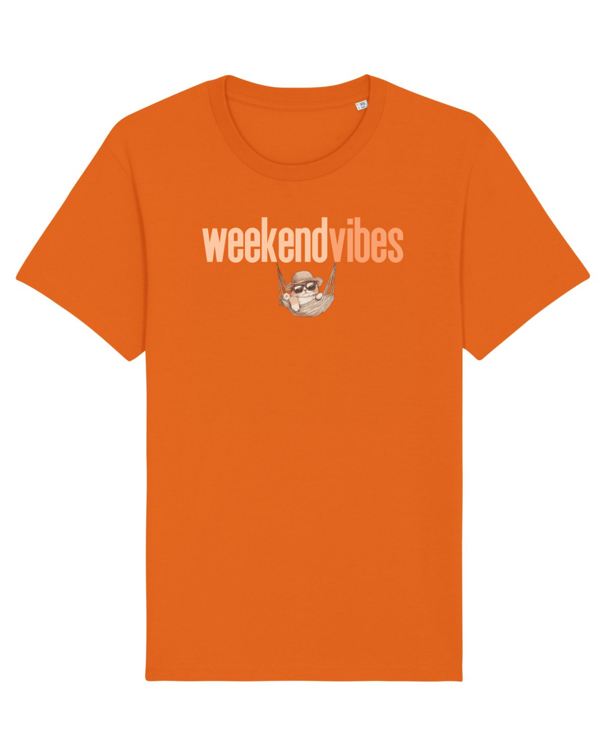 Tricou mânecă scurtă Unisex Rocker Bright Orange