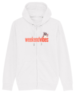 WEEKEND VIBES - lenes cu cocktail 2 Hanorac cu fermoar Unisex Connector