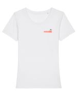 WEEKEND VIBES - lenes cu cocktail 2 b Tricou mânecă scurtă guler larg fitted Damă Expresser