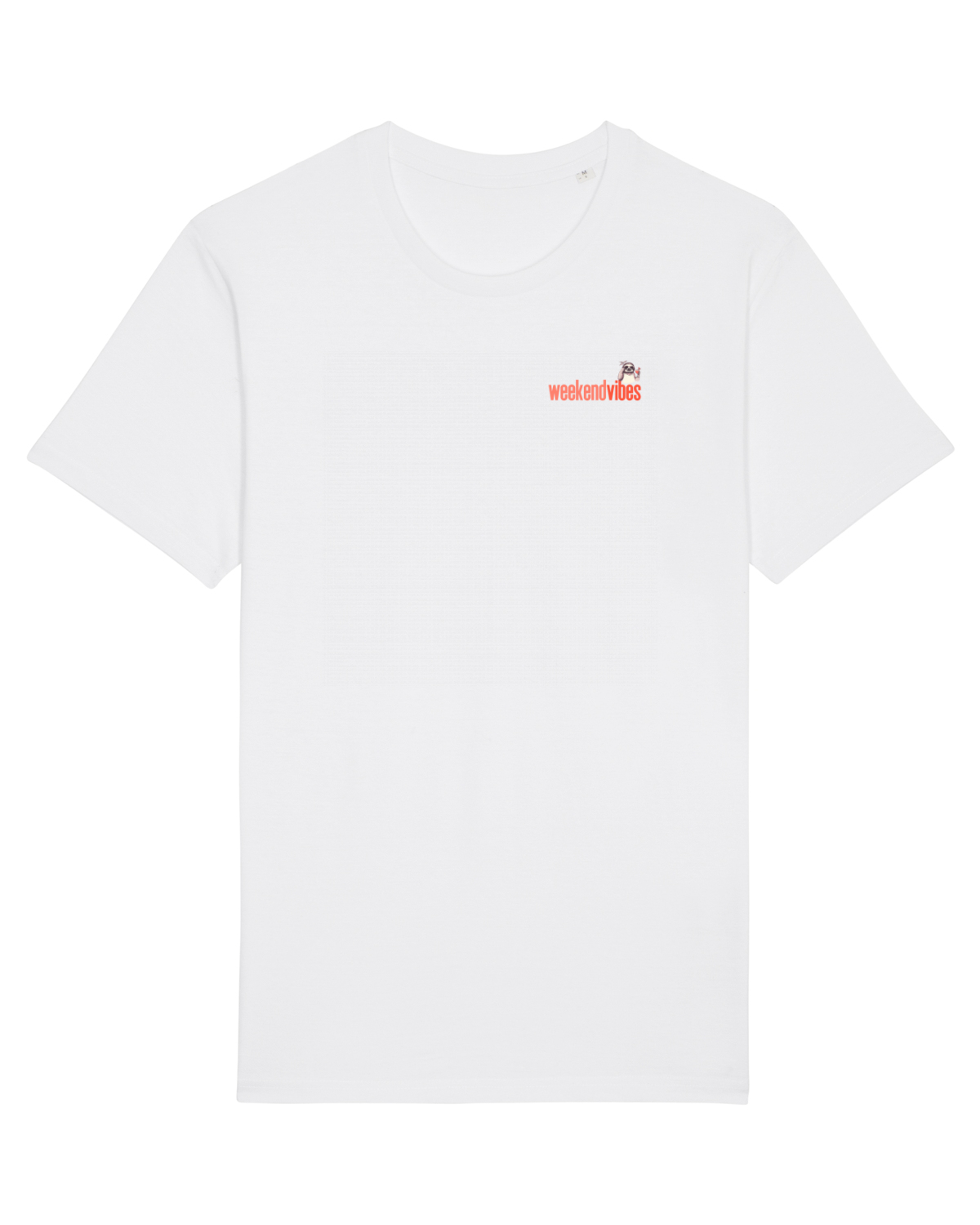 Tricou mânecă scurtă Unisex Rocker White