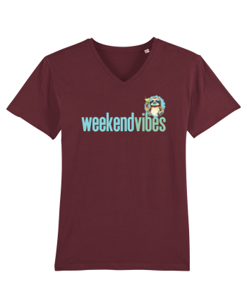 WEEKEND VIBES - lenes cu cocktail 3 Burgundy