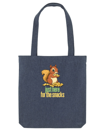 JUST HERE FOR THE SNACKS - VEVERITA - SUNT AICI PENTRU GUSTARI Midnight Blue