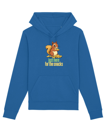 JUST HERE FOR THE SNACKS - VEVERITA - SUNT AICI PENTRU GUSTARI Royal Blue