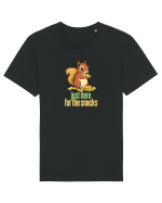 JUST HERE FOR THE SNACKS - VEVERITA - SUNT AICI PENTRU GUSTARI Tricou mânecă scurtă Unisex Rocker
