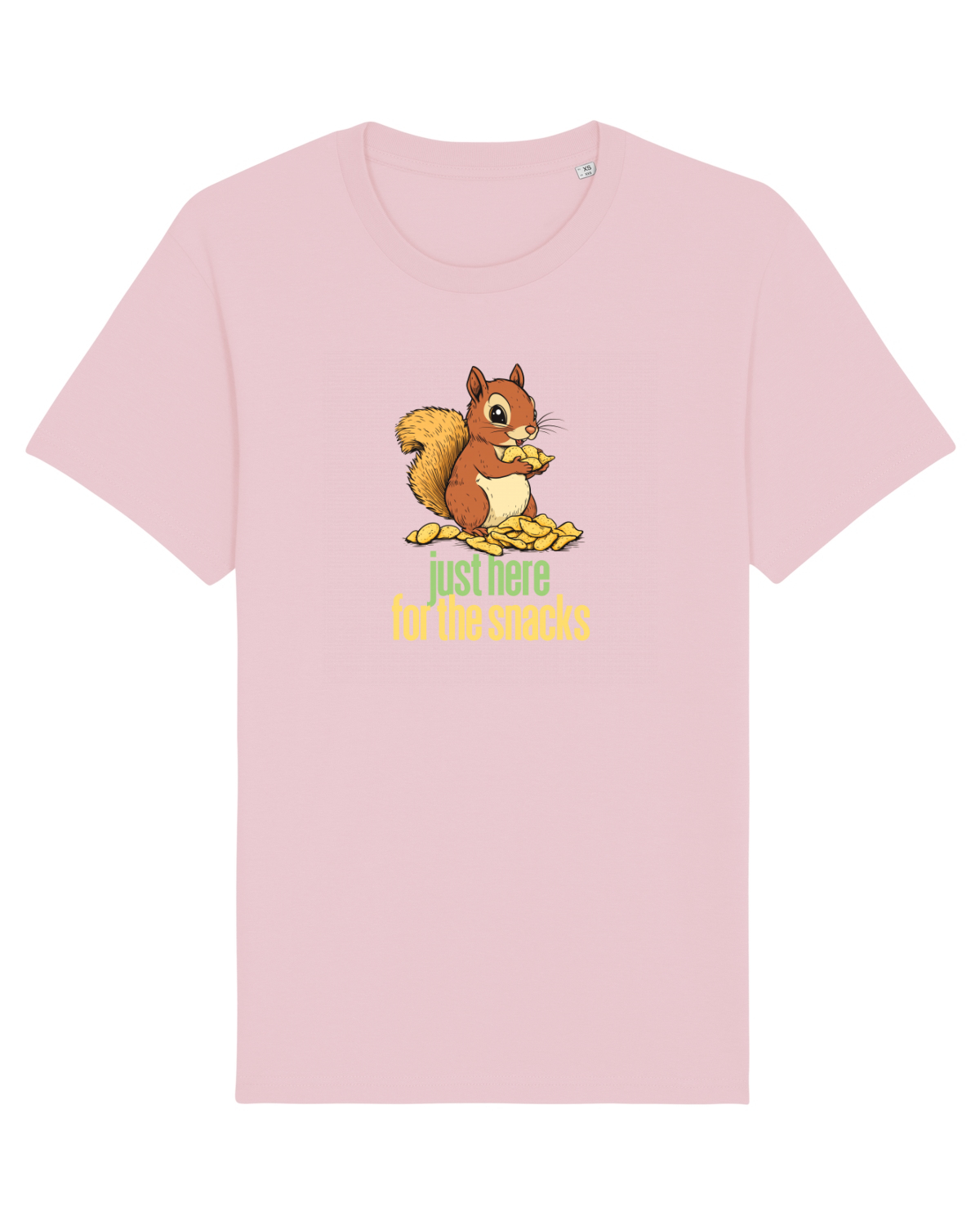 Tricou mânecă scurtă Unisex Rocker Cotton Pink
