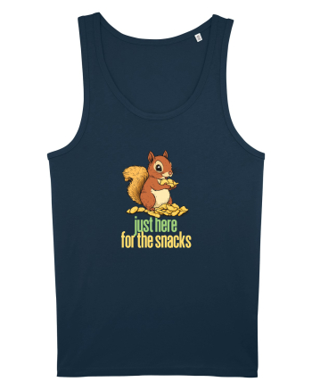 JUST HERE FOR THE SNACKS - VEVERITA - SUNT AICI PENTRU GUSTARI Navy
