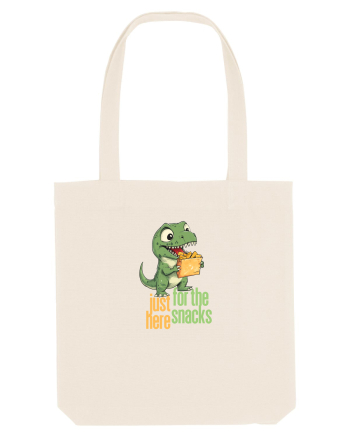 JUST HERE FOR THE SNACKS - DINOZAUR - SUNT AICI PENTRU GUSTARI Natural