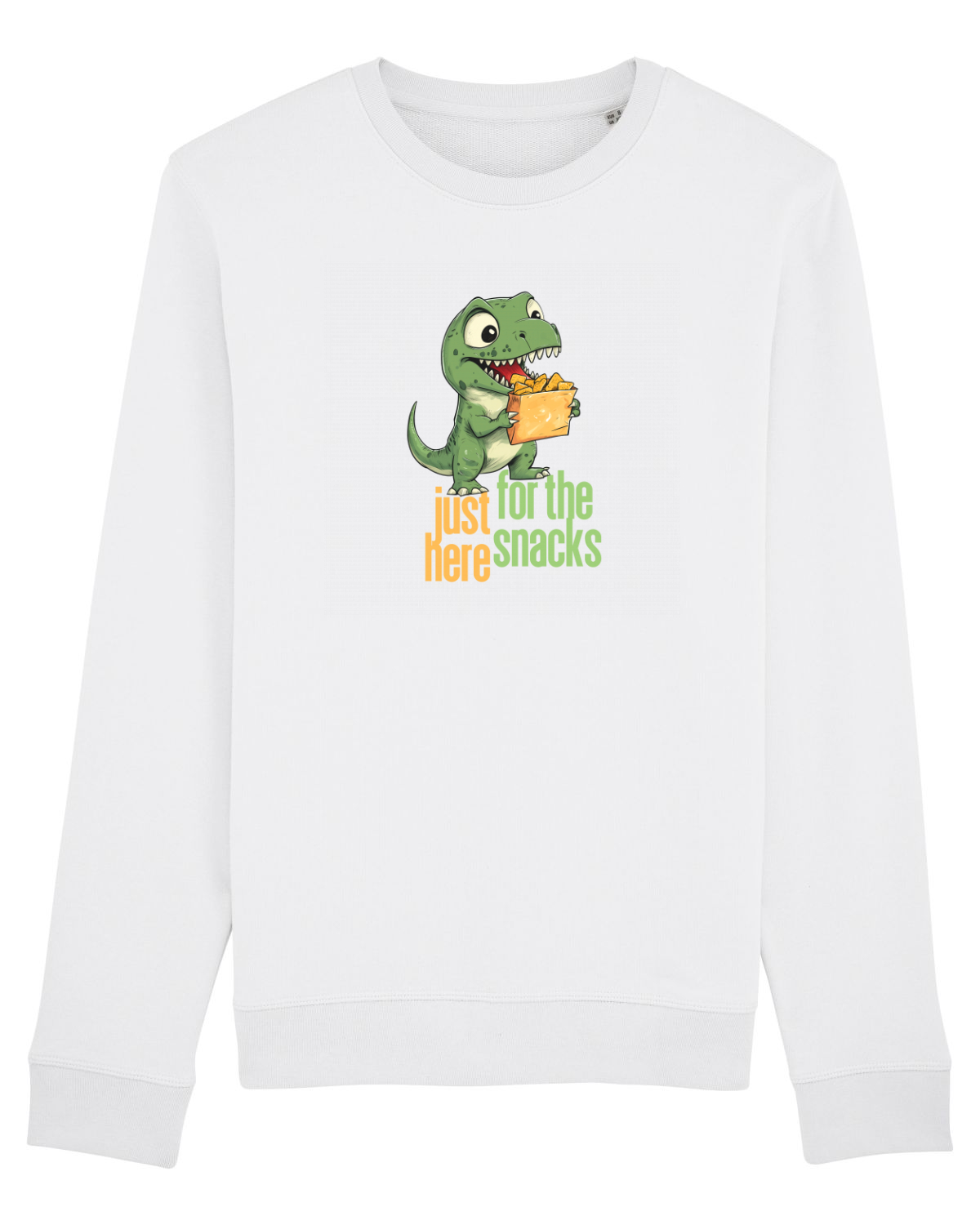 Bluză mânecă lungă Unisex Rise White