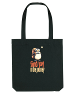 FIND JOY IN THE JOURNEY - PINGUIN - BUCURA-TE DE CALATORIE / DRUM Sacoșă textilă