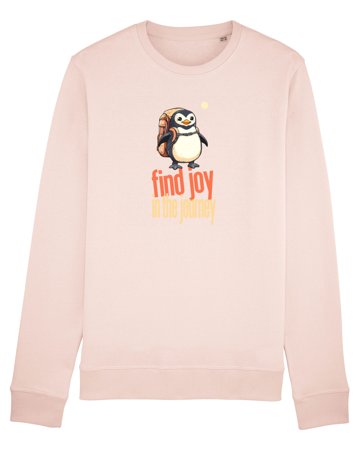 Bluză mânecă lungă Unisex Rise Candy Pink
