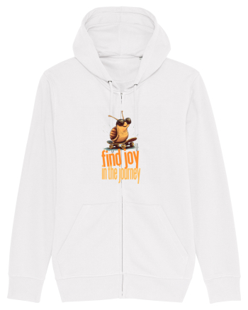 FIND JOY IN THE JOURNEY - MELC - BUCURA-TE DE CALATORIE / DRUM White