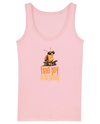 FIND JOY IN THE JOURNEY - MELC - BUCURA-TE DE CALATORIE / DRUM Cotton Pink