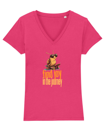 FIND JOY IN THE JOURNEY - MELC - BUCURA-TE DE CALATORIE / DRUM Raspberry