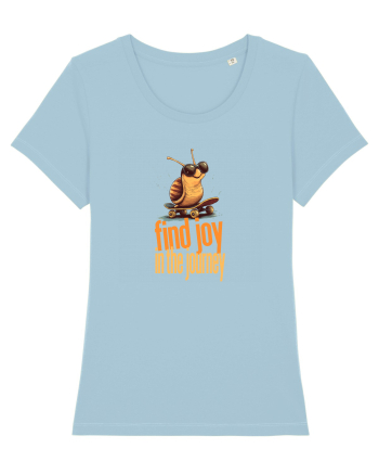 FIND JOY IN THE JOURNEY - MELC - BUCURA-TE DE CALATORIE / DRUM Sky Blue