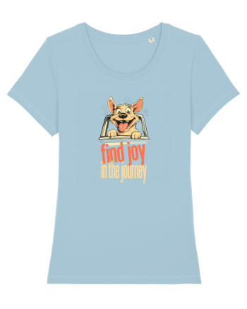 FIND JOY IN THE JOURNEY - CAINE- BUCURA-TE DE CALATORIE / DRUM Sky Blue
