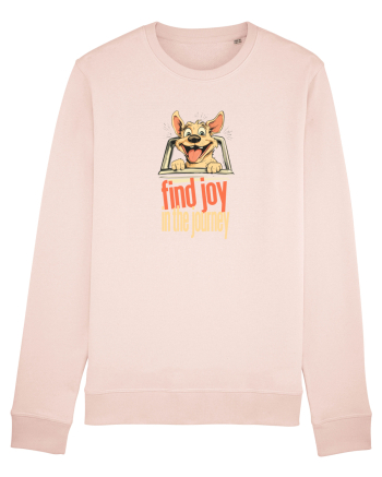 FIND JOY IN THE JOURNEY - CAINE- BUCURA-TE DE CALATORIE / DRUM Candy Pink